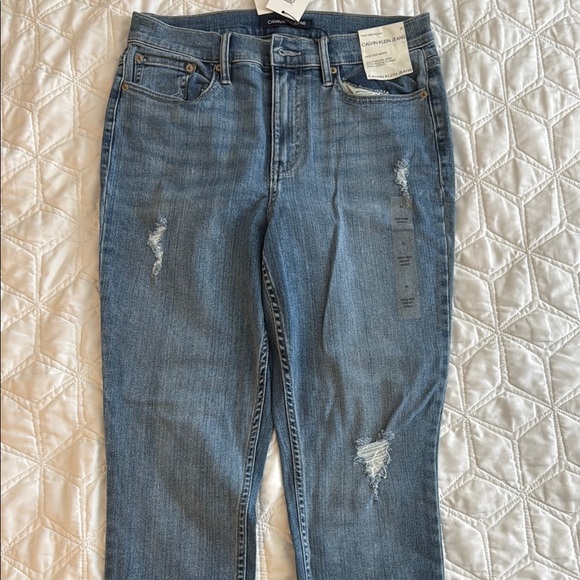 Calvin Klein High Rise Skinny Jeans - Picture 4 of 5
